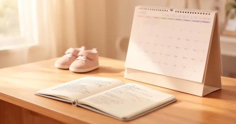 Suivre sa grossesse avec un calendrier personnalisé