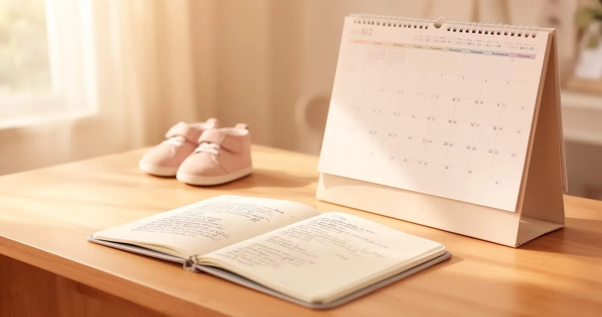 Suivre sa grossesse avec un calendrier personnalisé
